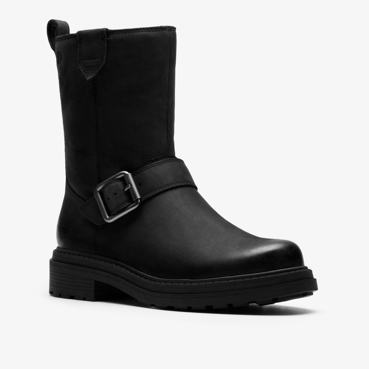 Orinoco 3 Bay Black Leather - Clarks Women