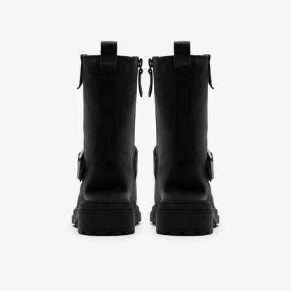 Orinoco 3 Bay Black Leather - Clarks Women