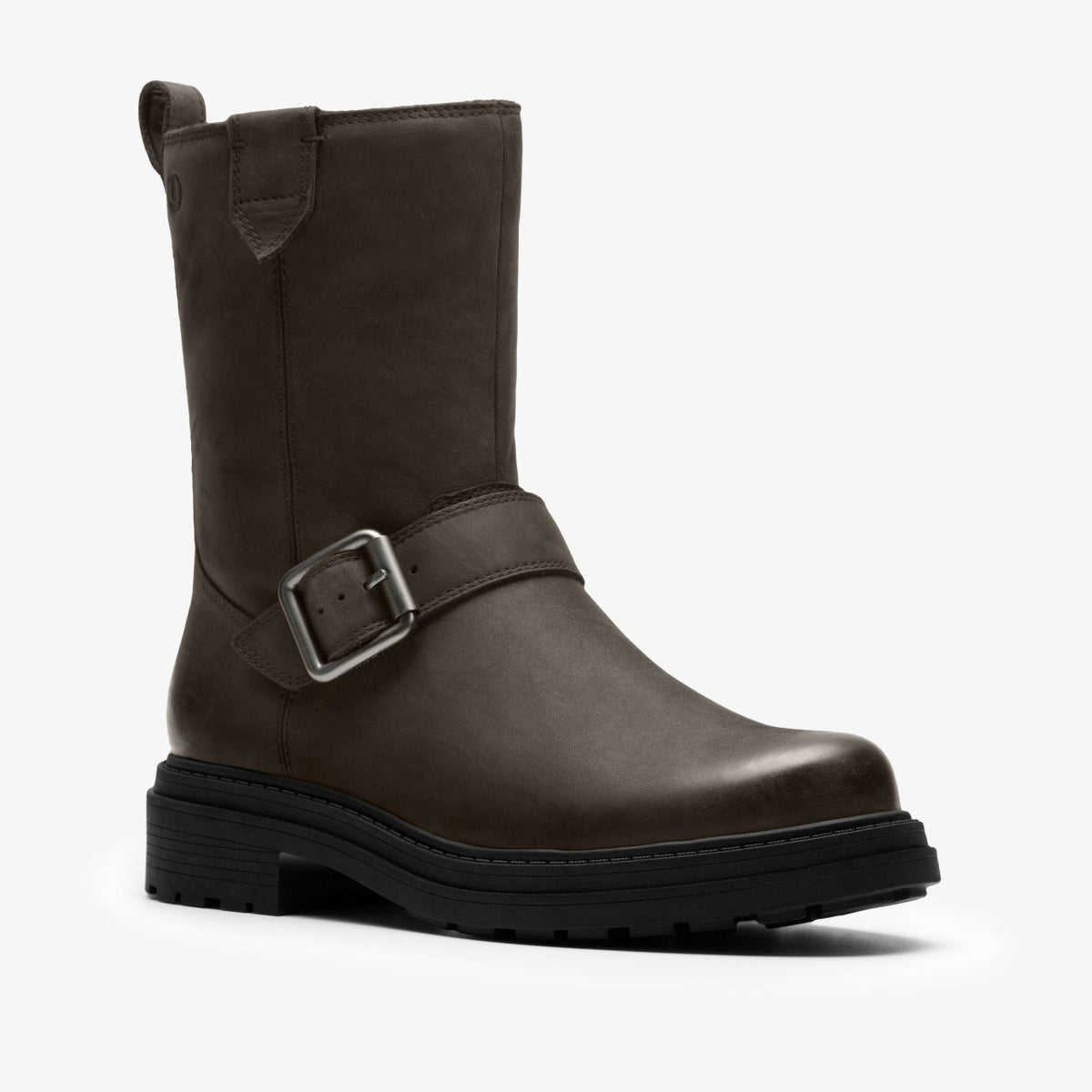 Orinoco 3 Bay Dark Grey Leather - Clarks Women