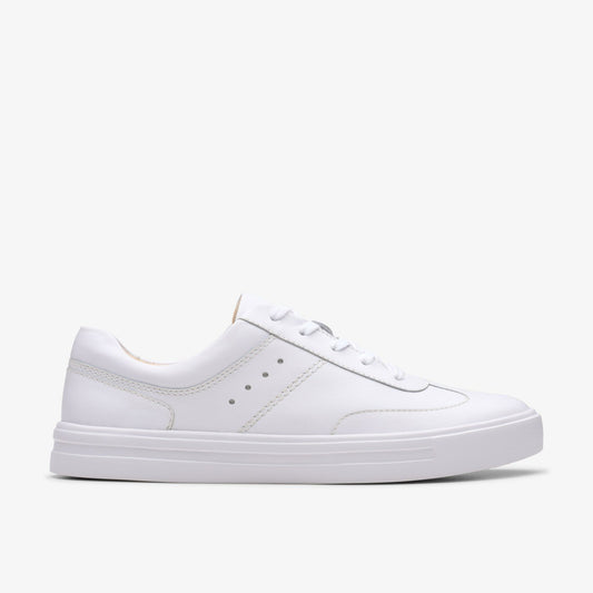 Makea Court White Leather - Clarks Women