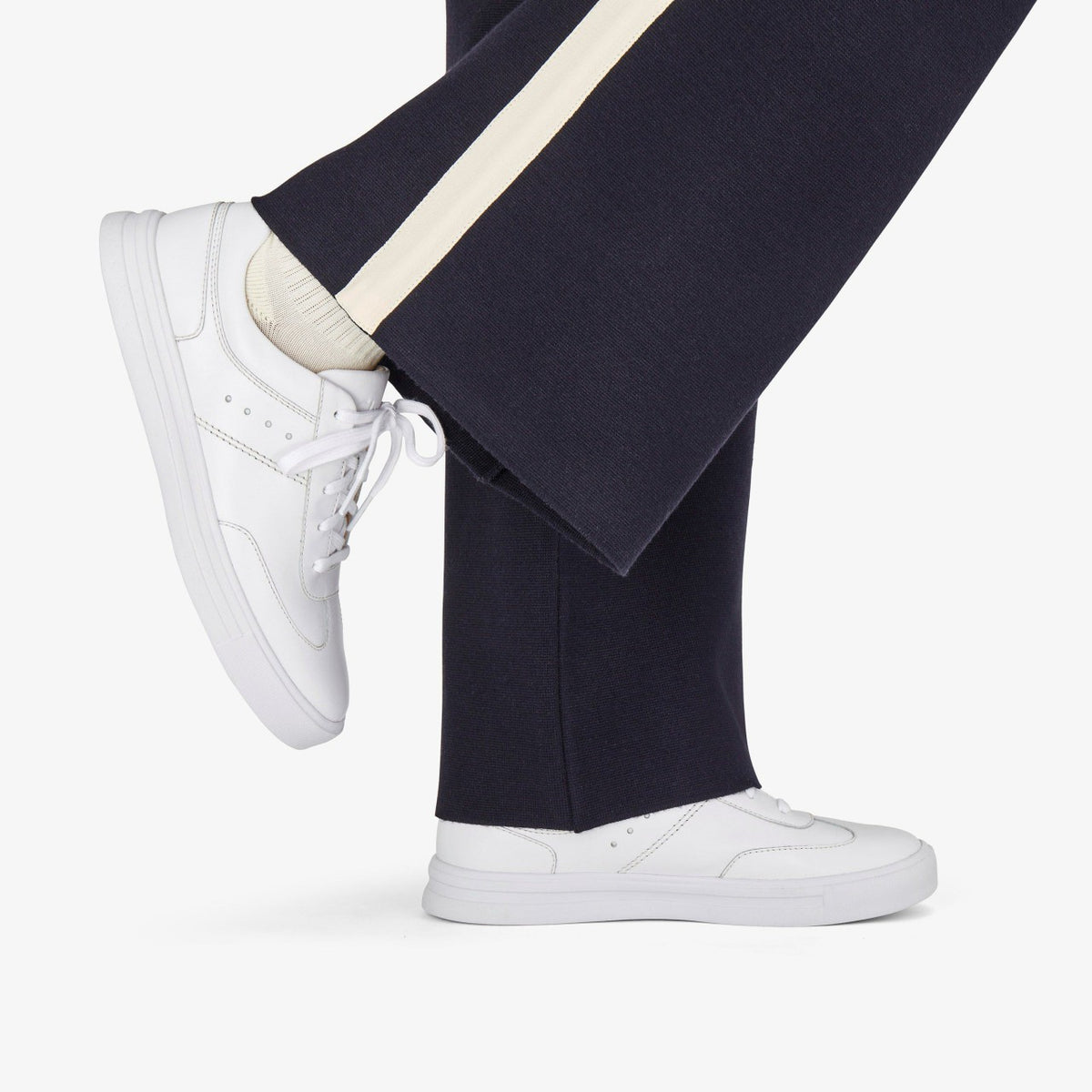 Makea Court White Leather - Clarks Women