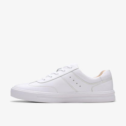 Makea Court White Leather - Clarks Women