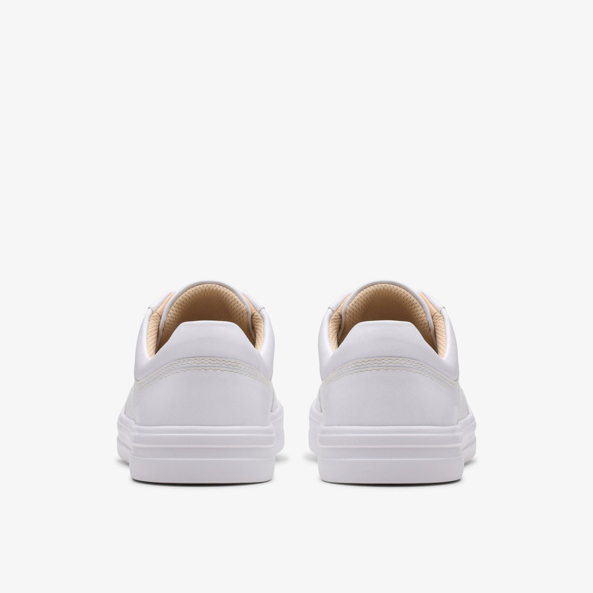 Makea Court White Leather - Clarks Women