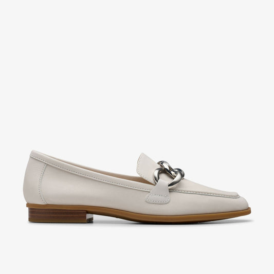Sarafyna Iris Off White Leather - Clarks Women