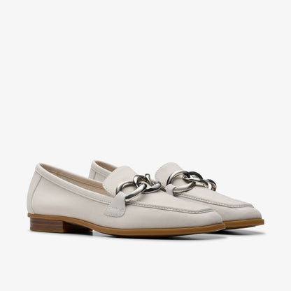 Sarafyna Iris Off White Leather - Clarks Women