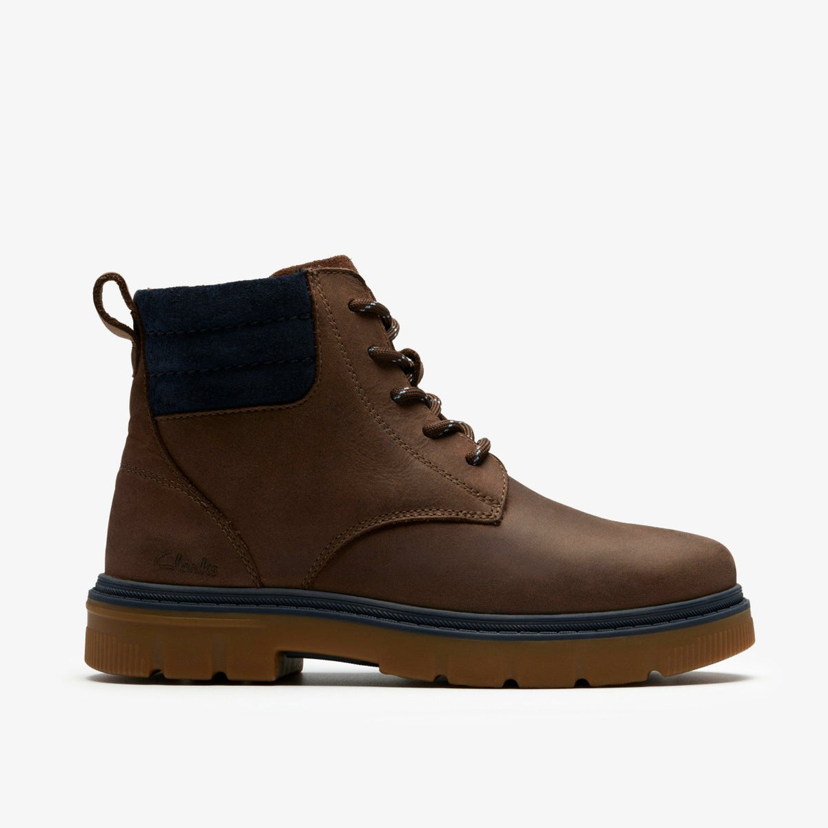 Lorcam Trail Older Dark Brown - Clarks Kids