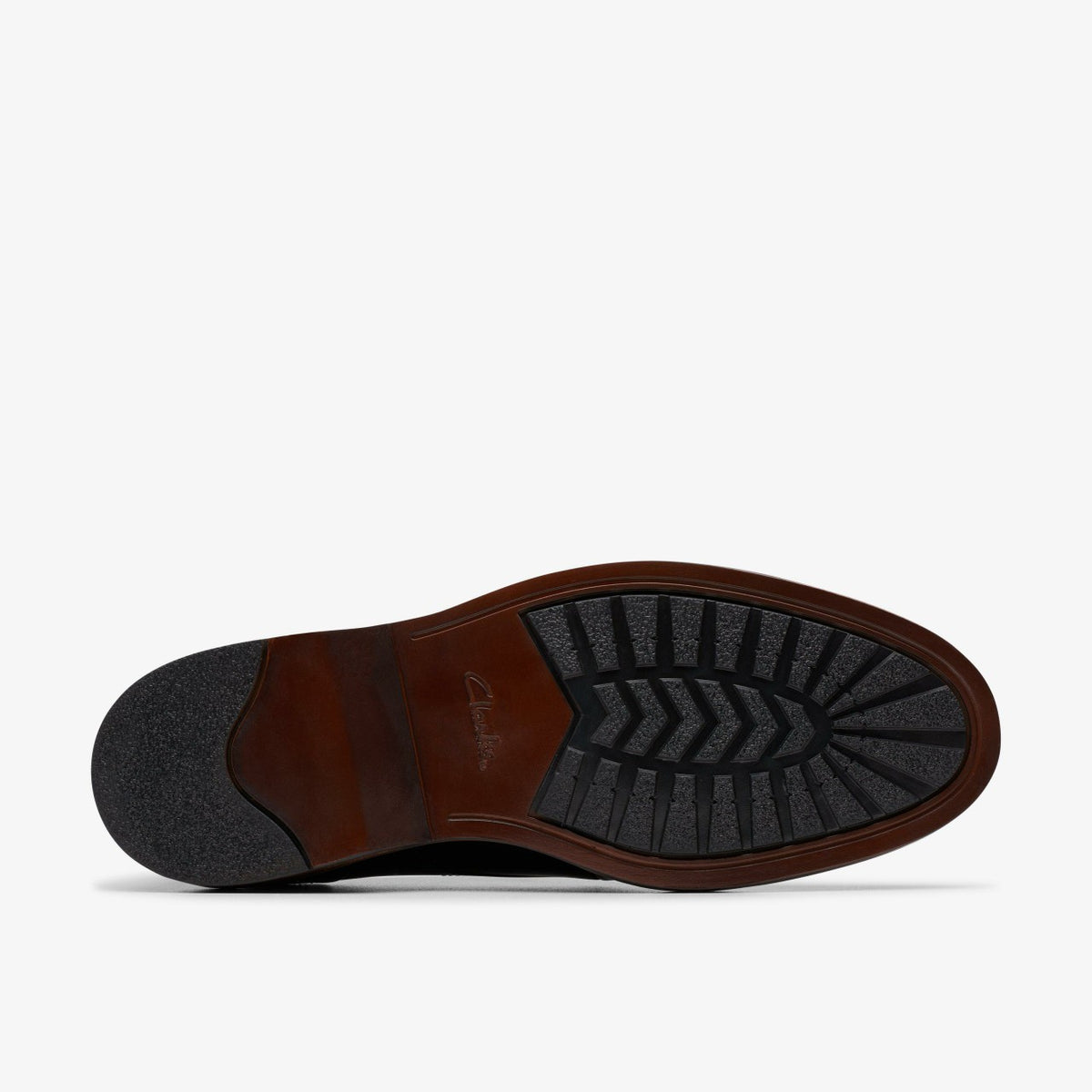 Aldwin Lace Black Leather - Clarks Men