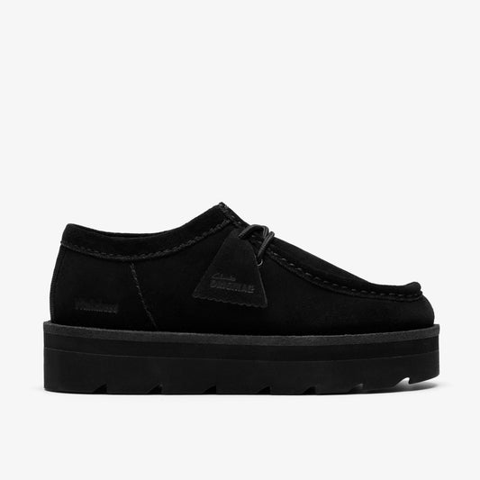 Meare Walla Black Suede - Clarks Women