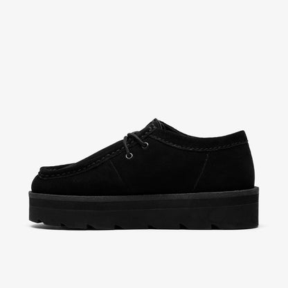 Meare Walla Black Suede - Clarks Women