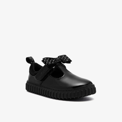 Cove Bow Toddler Black Patent - Clarks Kids