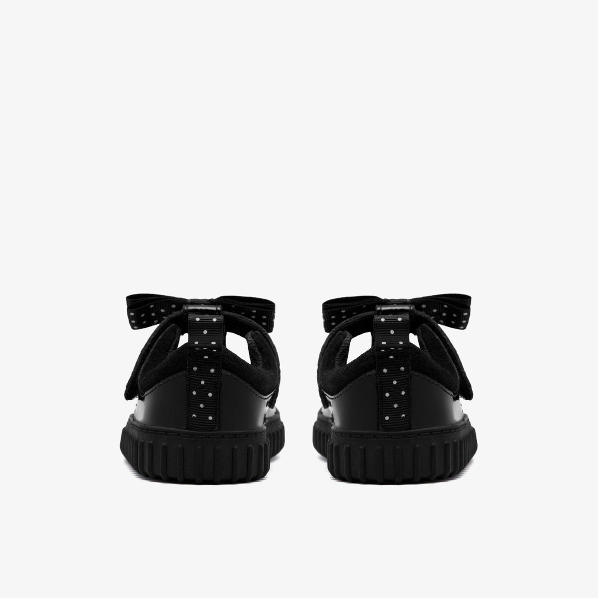 Cove Bow Toddler Black Patent - Clarks Kids