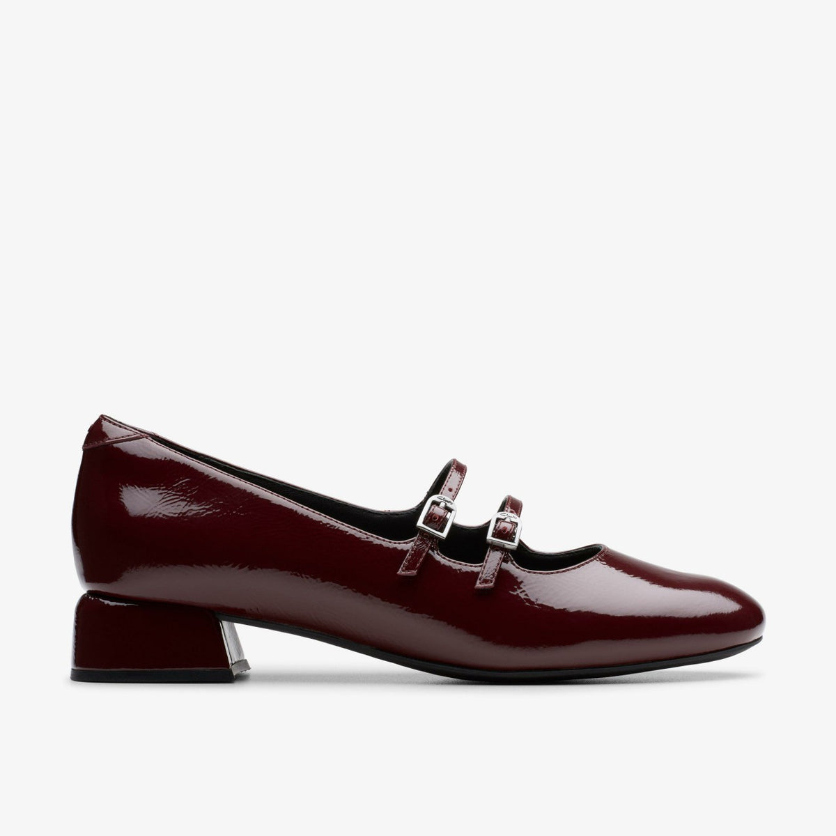 Daiss 30 Shine Burgundy Patent - Clarks Women