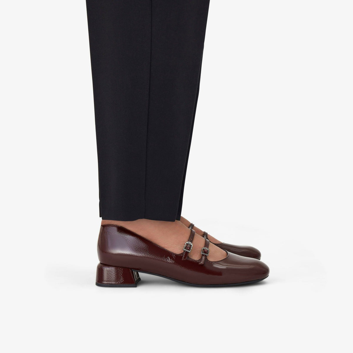 Daiss 30 Shine Burgundy Patent - Clarks Women