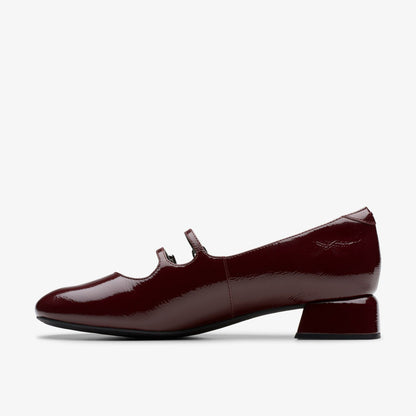 Daiss 30 Shine Burgundy Patent - Clarks Women