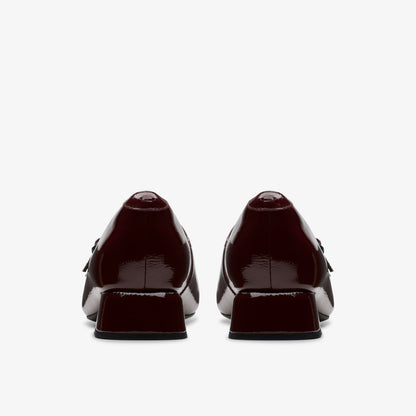 Daiss 30 Shine Burgundy Patent - Clarks Women