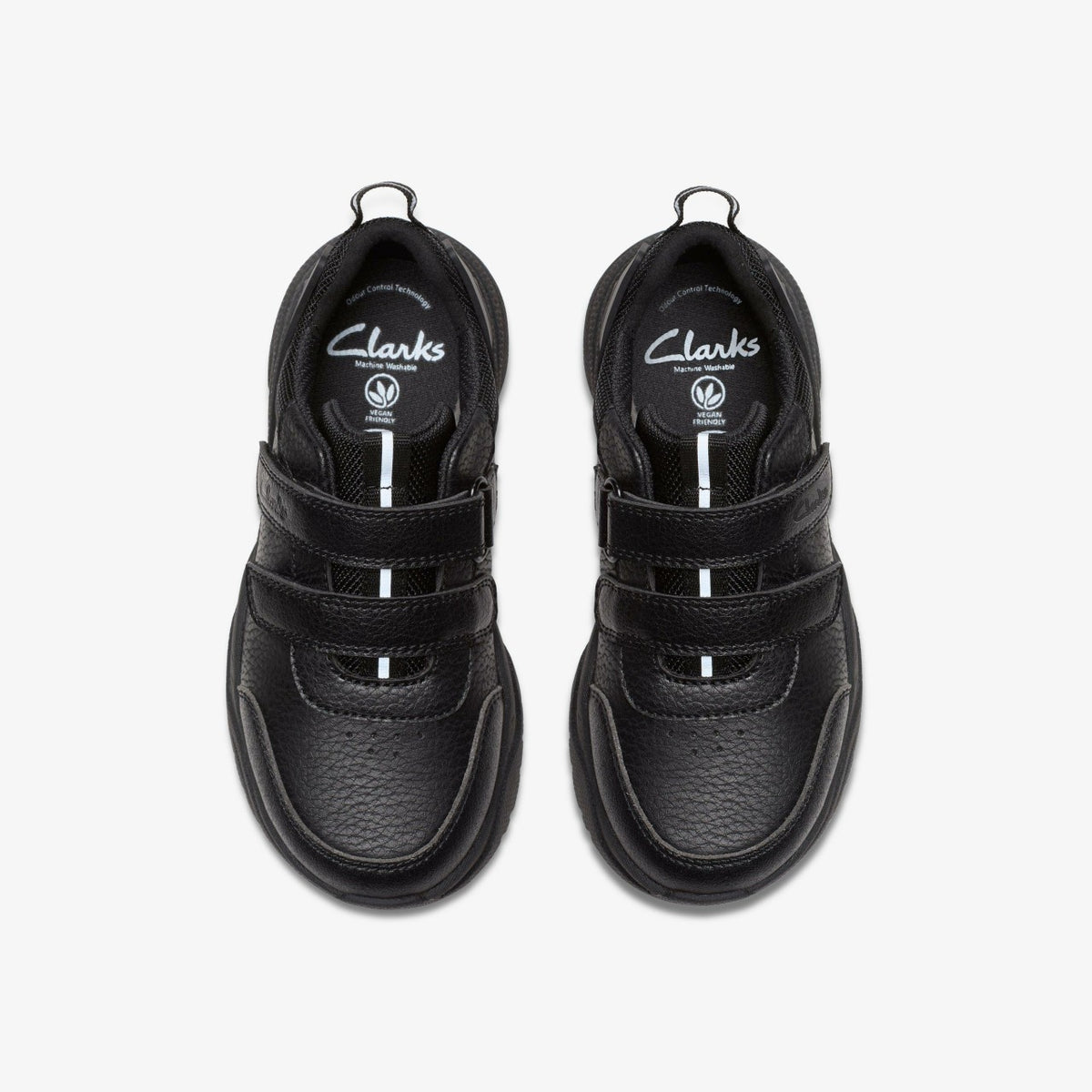Feather Shine Kid Black - Clarks Kids