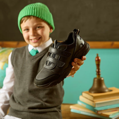 Feather Shine Kid Black - Clarks Kids