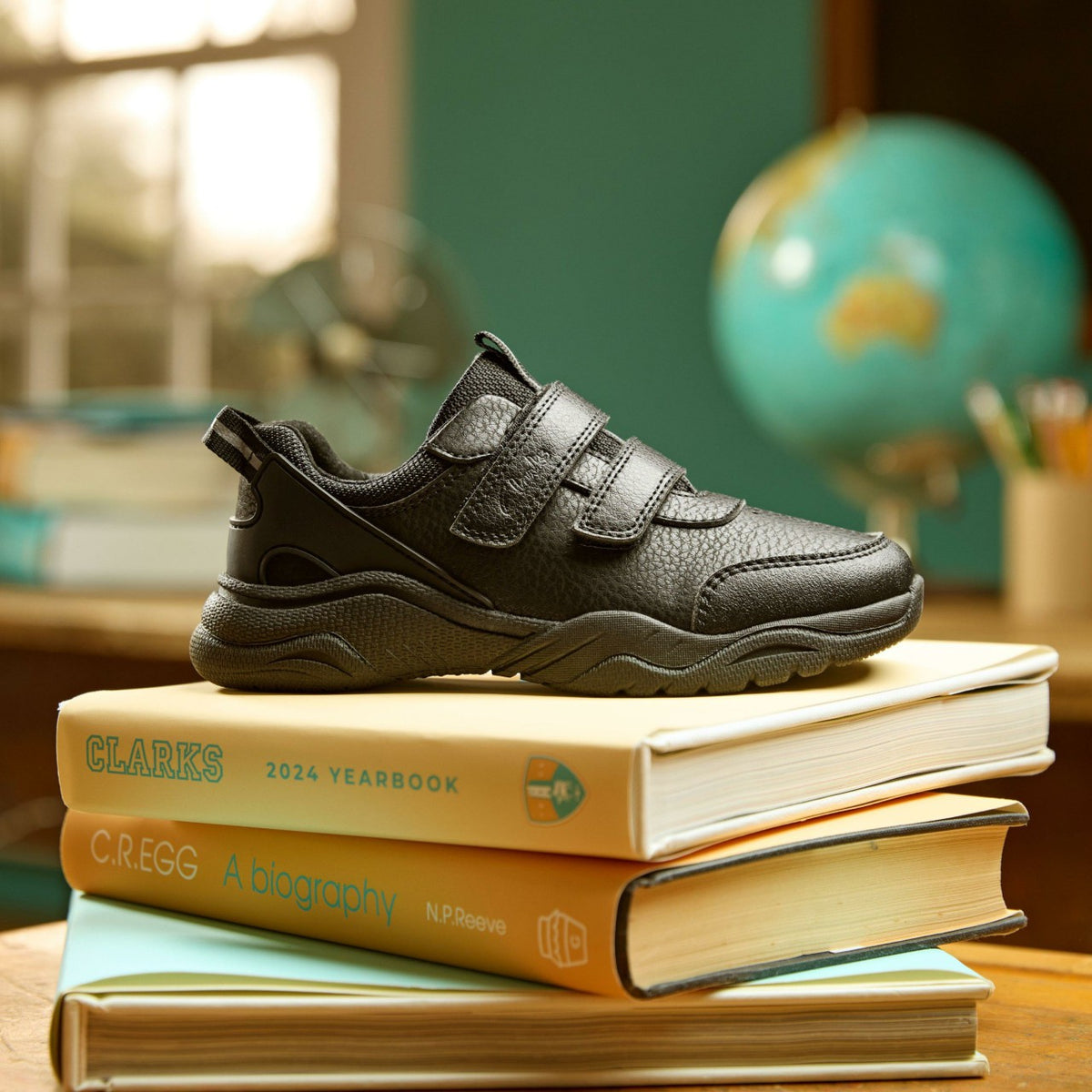 Feather Shine Kid Black - Clarks Kids