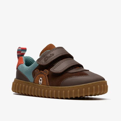 Cove Den Toddler Chestnut - Clarks Kids|Babies