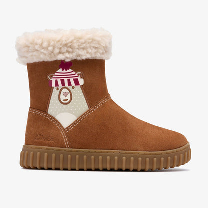 Cove Warm Toddler Tan - Clarks Kids