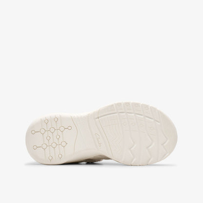 Feather Pace Kid White - Clarks Kids