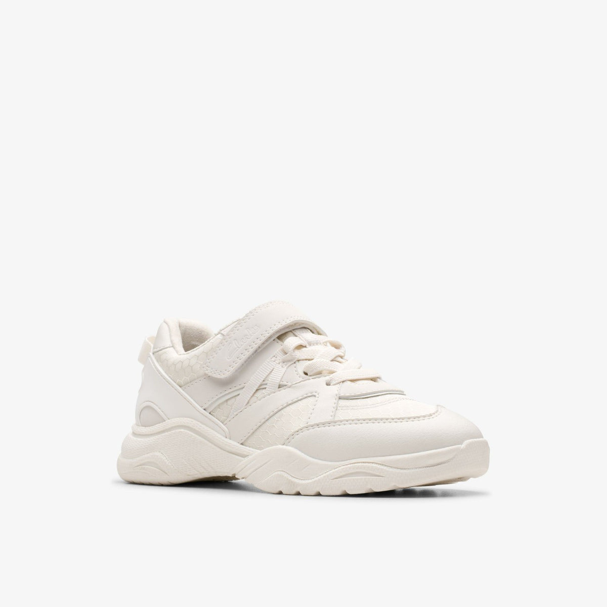Feather Pace Kid White - Clarks Kids