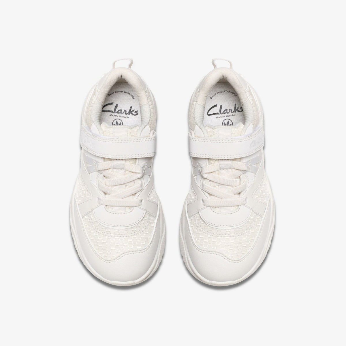Feather Pace Kid White - Clarks Kids