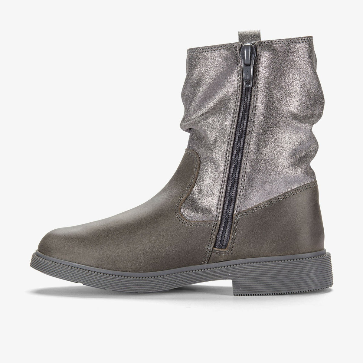Oaklyn Top Kid Pewter Suede - Clarks Kids
