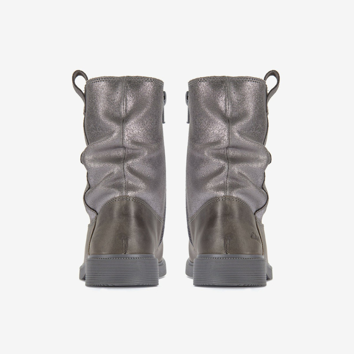 Oaklyn Top Kid Pewter Suede - Clarks Kids
