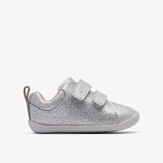 Roamer Craft Toddler Silver Patent - Clarks Kids