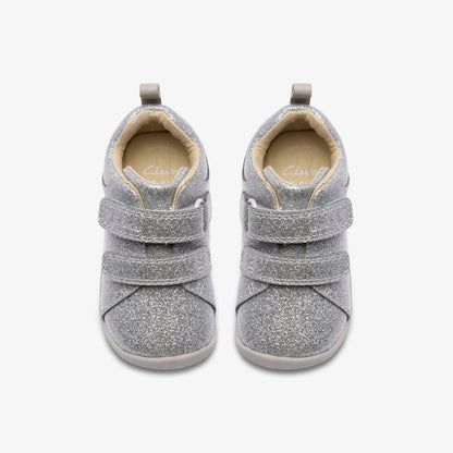 Roamer Craft Toddler Silver Patent - Clarks Kids