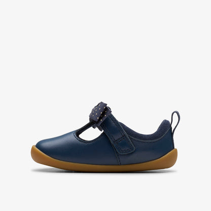 Roamer Trim Toddler Navy - Clarks Kids
