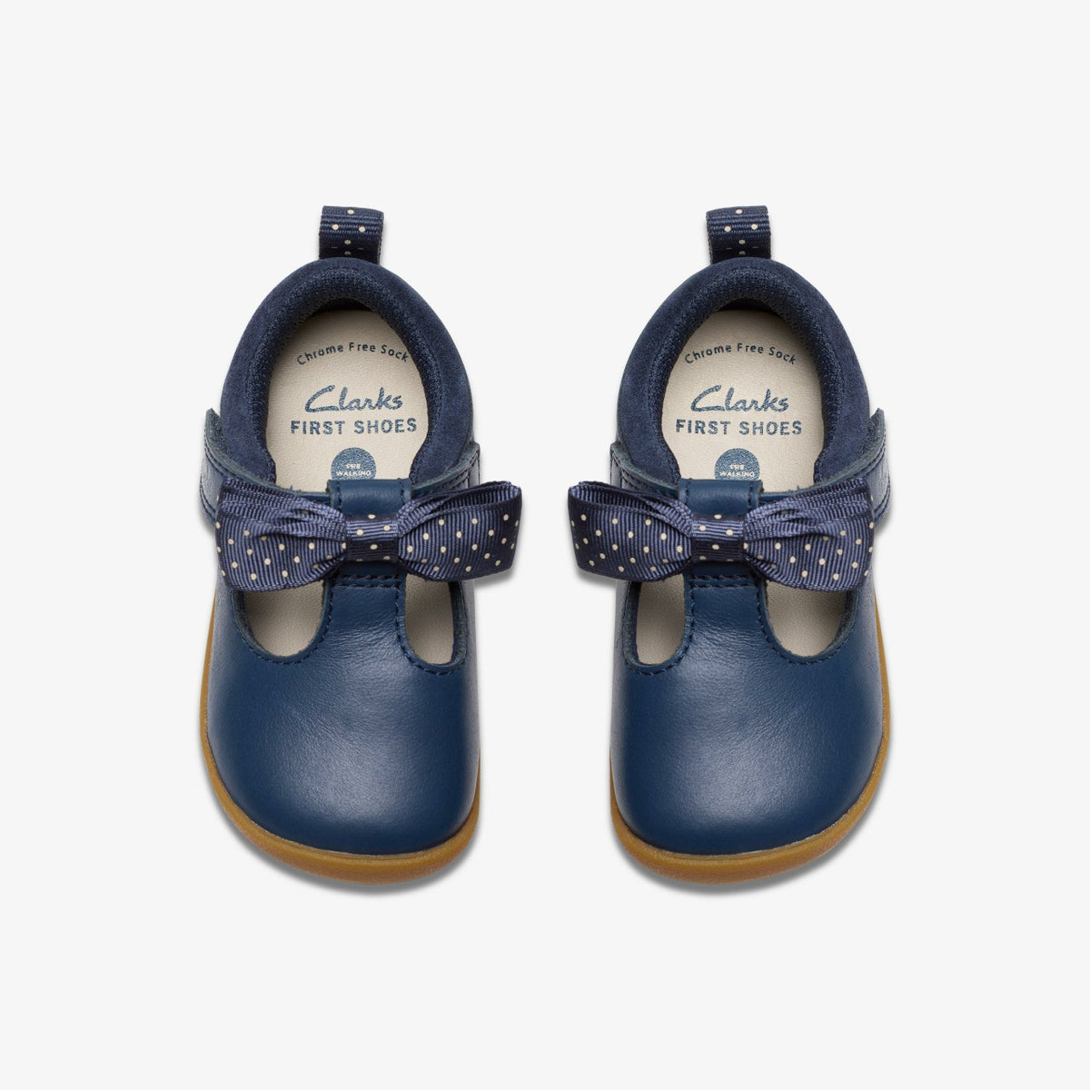 Roamer Trim Toddler Navy - Clarks Kids
