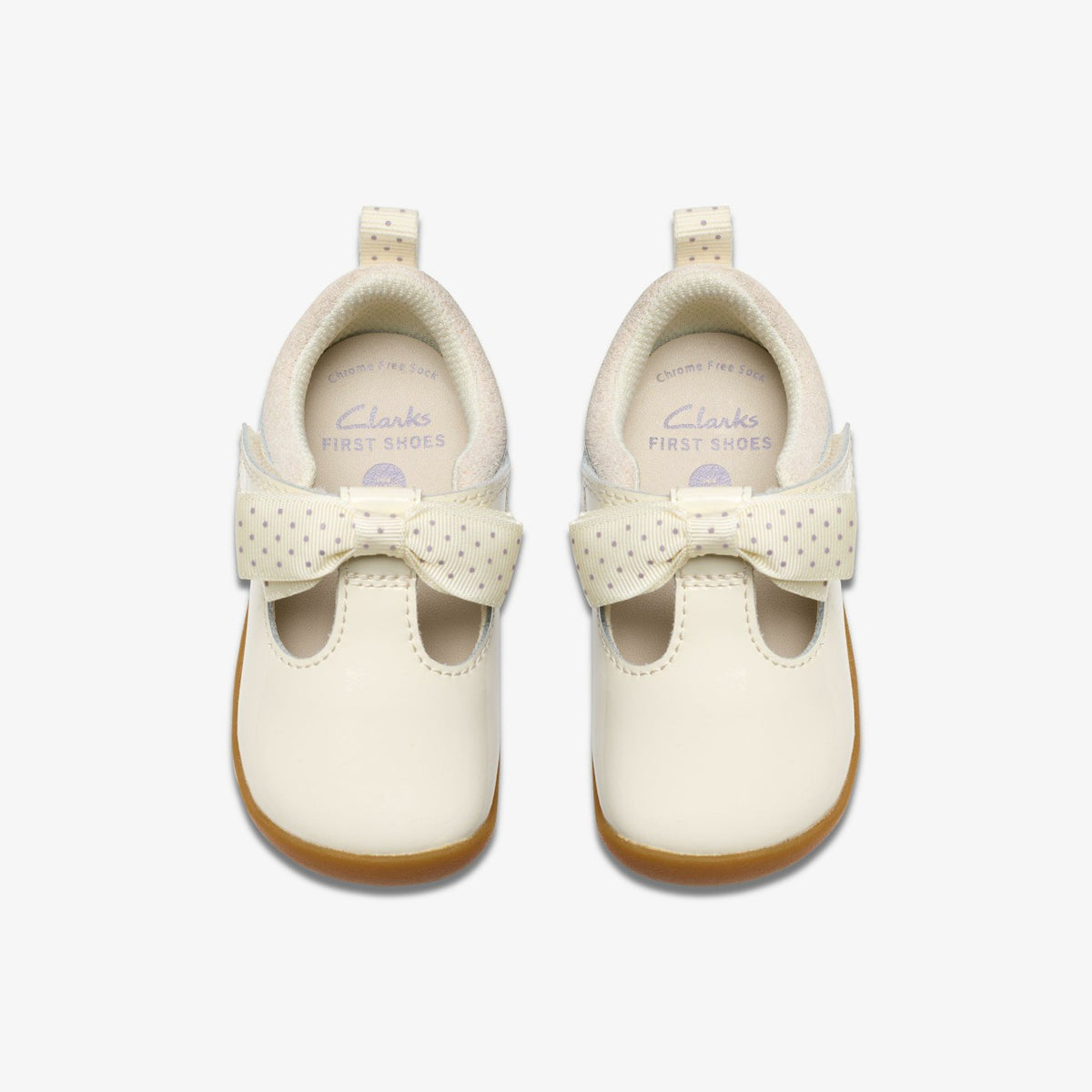 Roamer Trim Toddler Off White - Clarks Kids