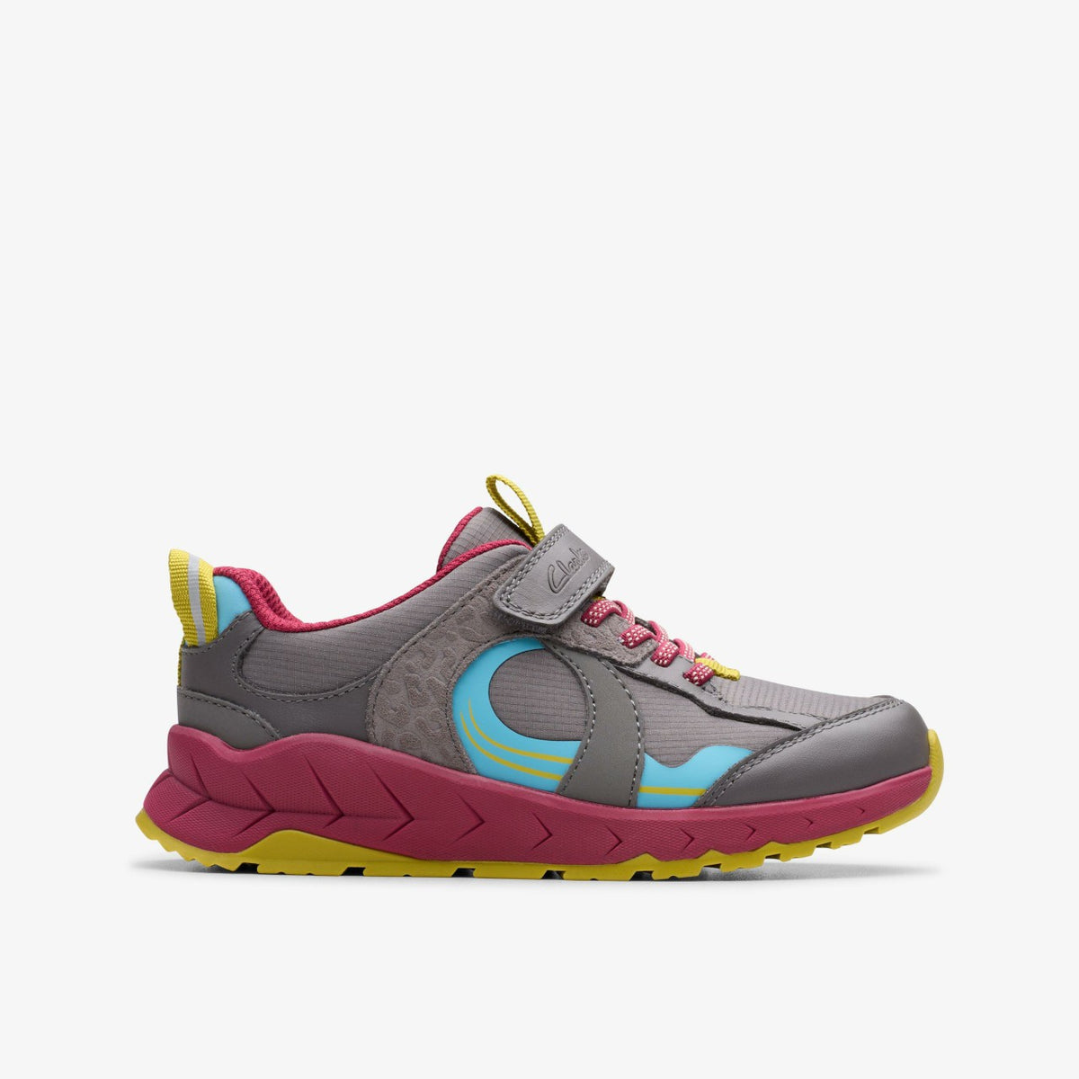 Selva Hero Kid Dark Grey Combination - Clarks Kids