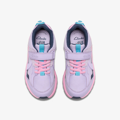 Selva Hero Kid Lilac Combination - Clarks Kids