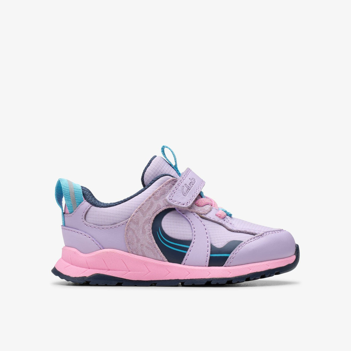 Selva Hero Toddler Lilac Combination - Clarks Kids