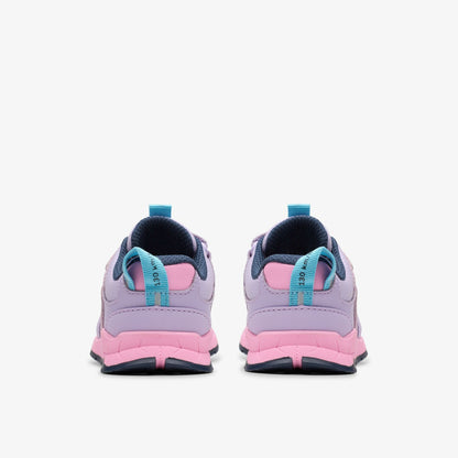 Selva Hero Toddler Lilac Combination - Clarks Kids