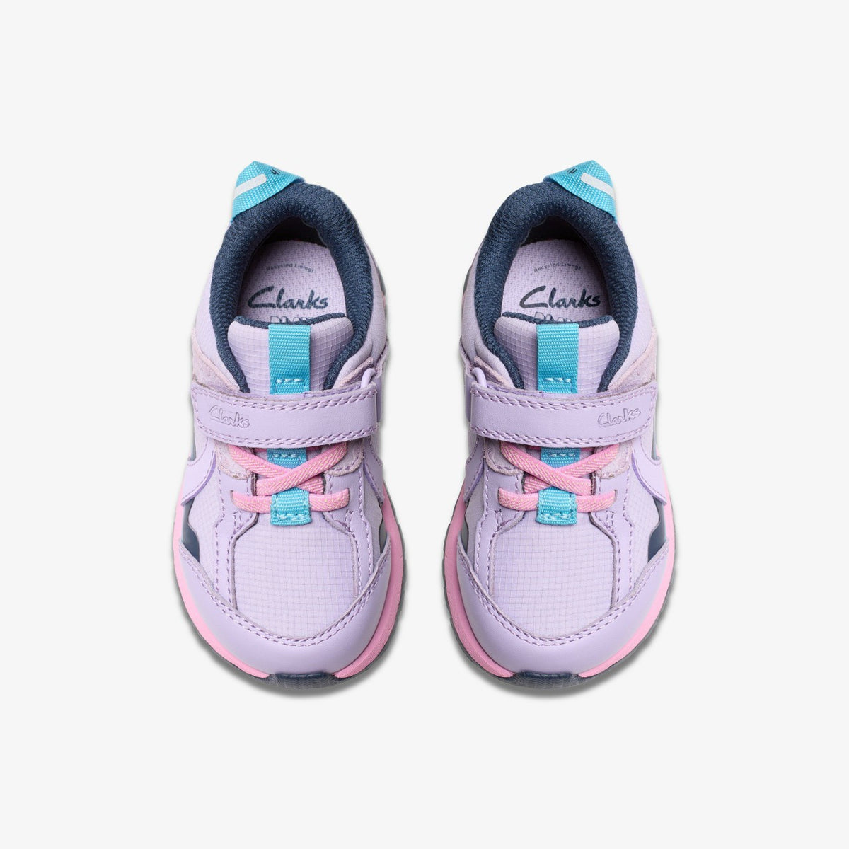 Selva Hero Toddler Lilac Combination - Clarks Kids