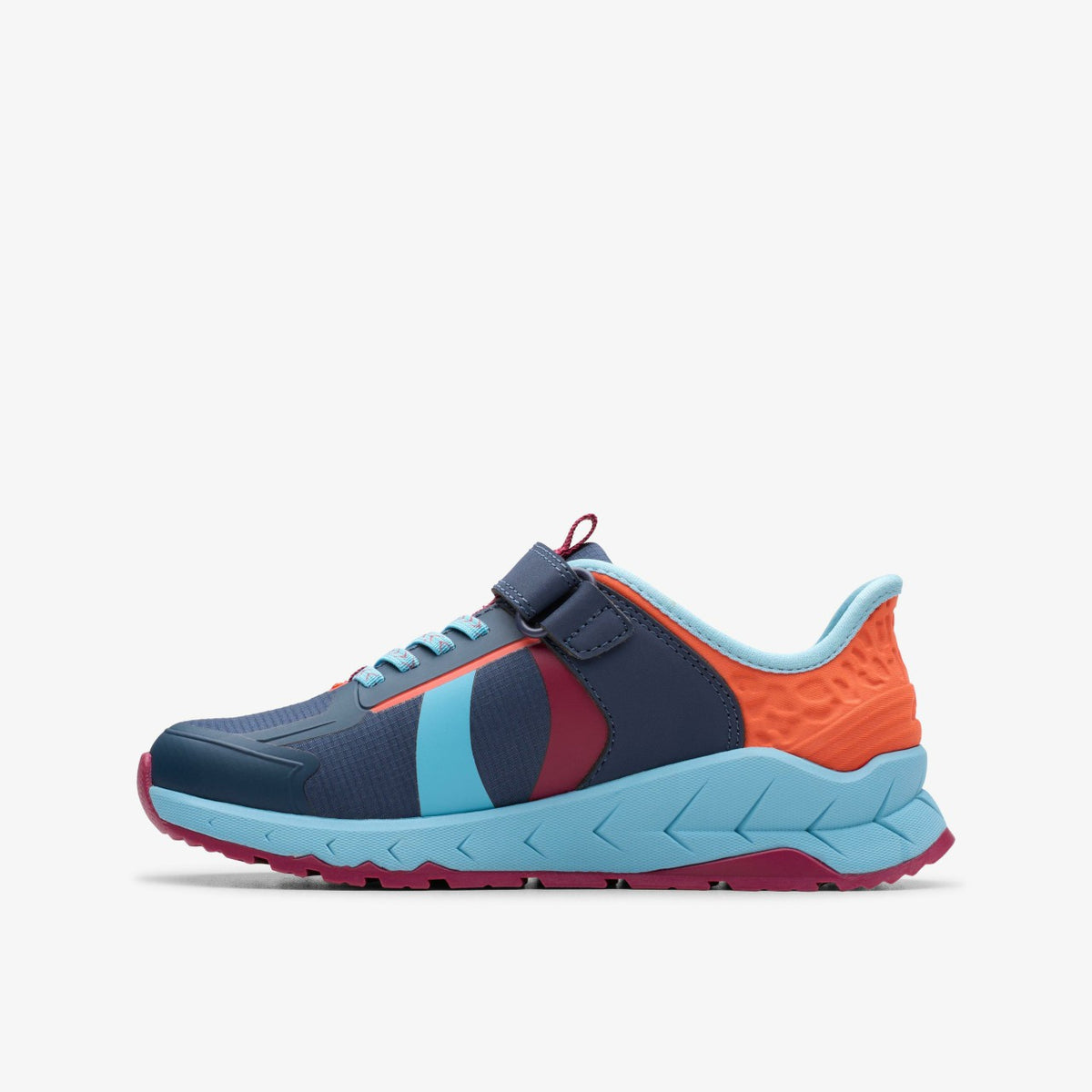 Selva Lane Kid Navy Combination - Clarks Kids