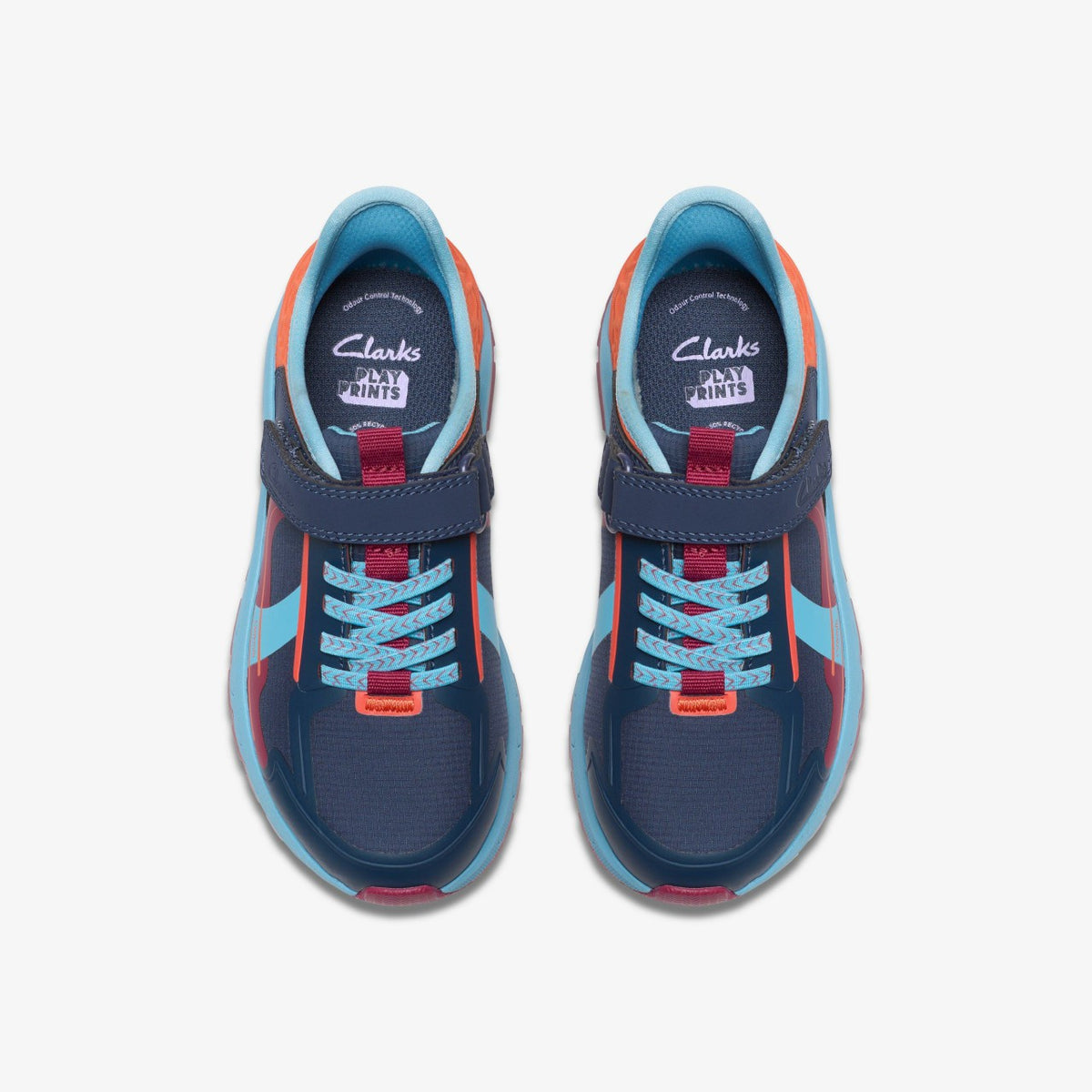 Selva Lane Kid Navy Combination - Clarks Kids