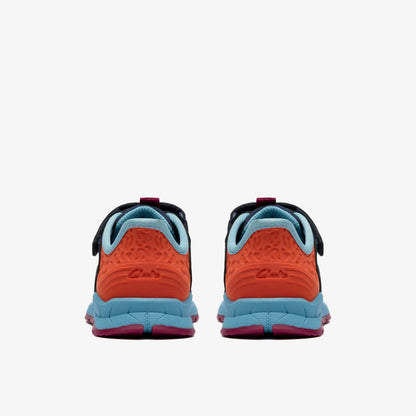 Selva Lane Toddler Navy Combination - Clarks Kids