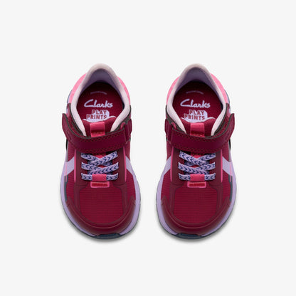 Selva Lane Toddler Berry Combination - Clarks Kids