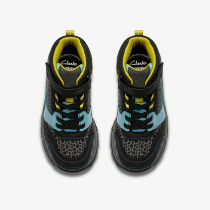 Steggy 2 Tri Kid Grey Combination - Clarks Kids