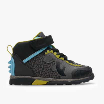 Steggy 2 Tri Toddler Grey Combination - Clarks Kids