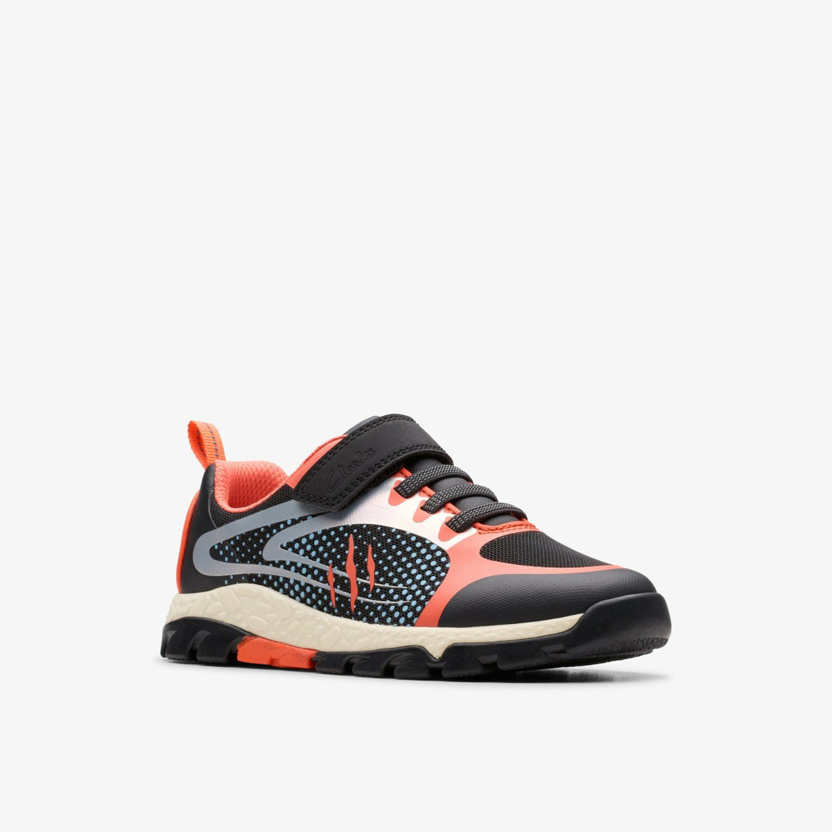 Steggy 2 Fly Kid Black/Orange - Clarks Kids