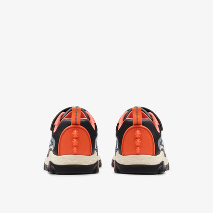 Steggy 2 Fly Kid Black/Orange - Clarks Kids