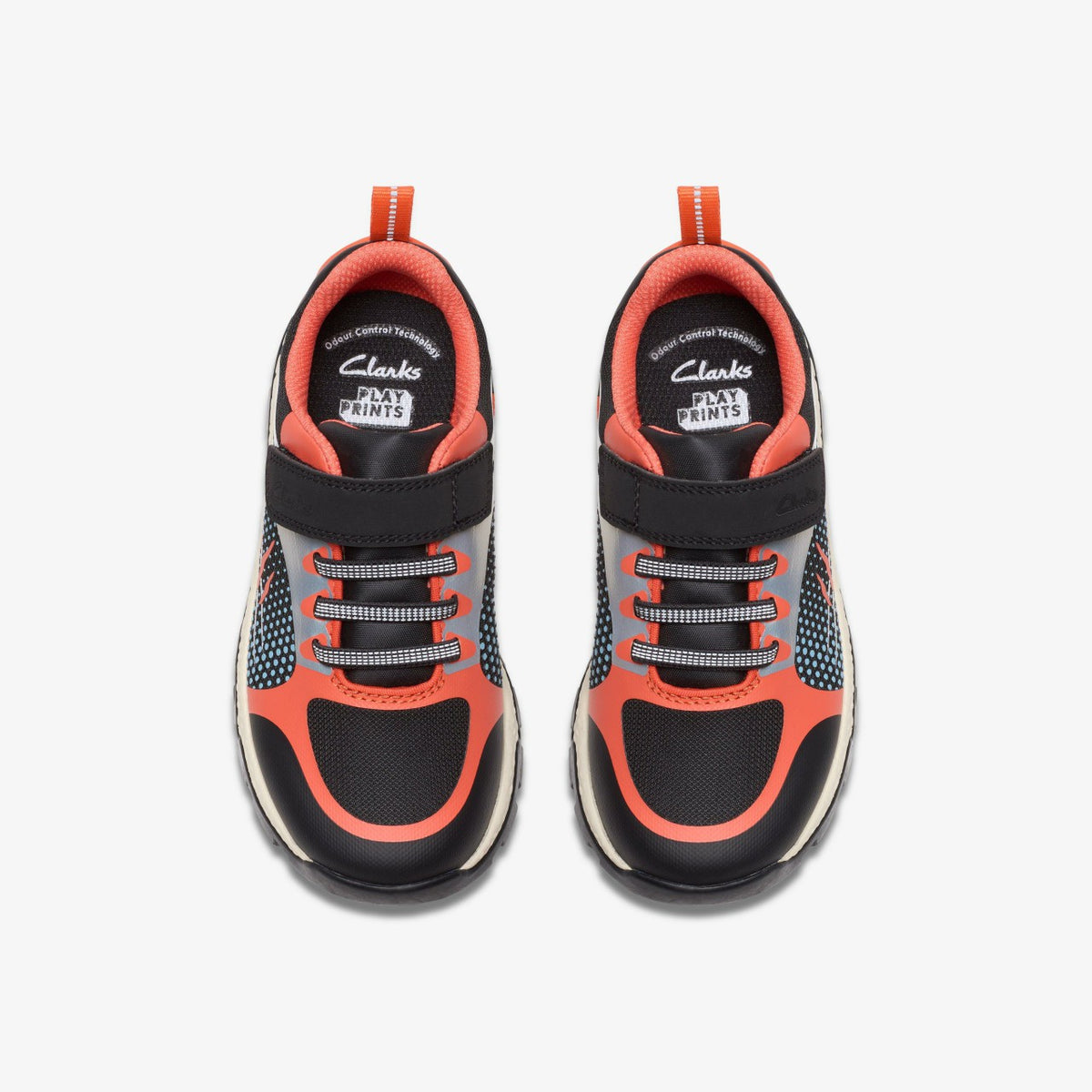 Steggy 2 Fly Kid Black/Orange - Clarks Kids