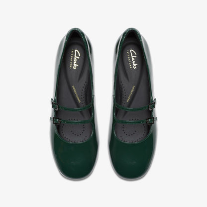 Daiss 30 Shine Dark Green - Clarks Women