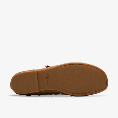 Livia Stud Walnut Suede - Clarks Women